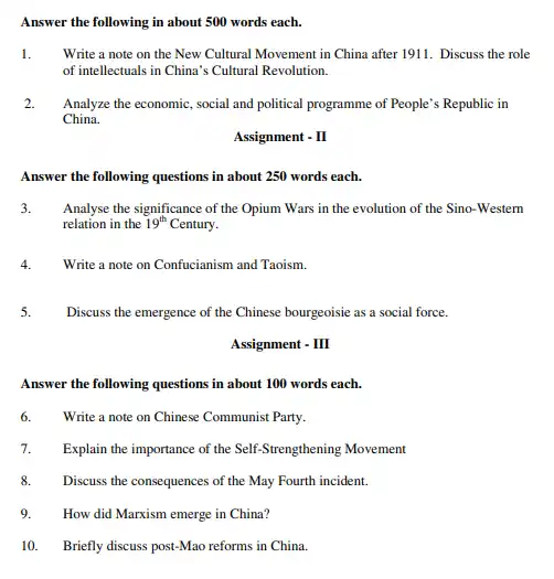 IGNOU BAG BHIE 141 Question Papers Download In English Medium