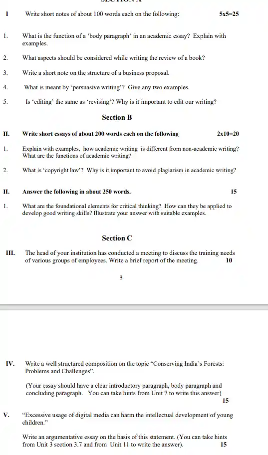 IGNOU BAG BEGG 173 Question Papers Download In English Medium