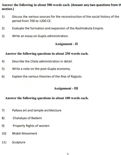 IGNOU BAG BHIC 132 Question Papers Download In English Medium