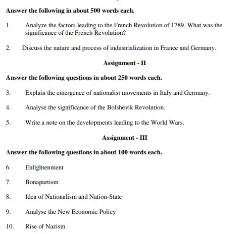 IGNOU BAG BHIE 145 Question Papers Download In English Medium