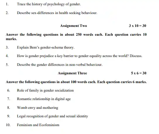 IGNOU BAG BPCG 176 Question Papers Download In English Medium