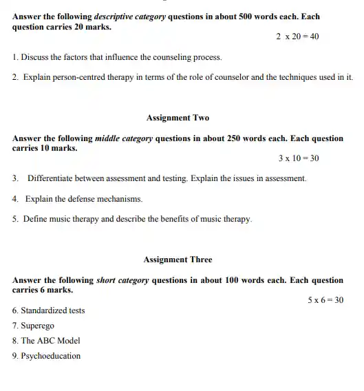 IGNOU BAG BPCE 145 Question Papers Download In English Medium