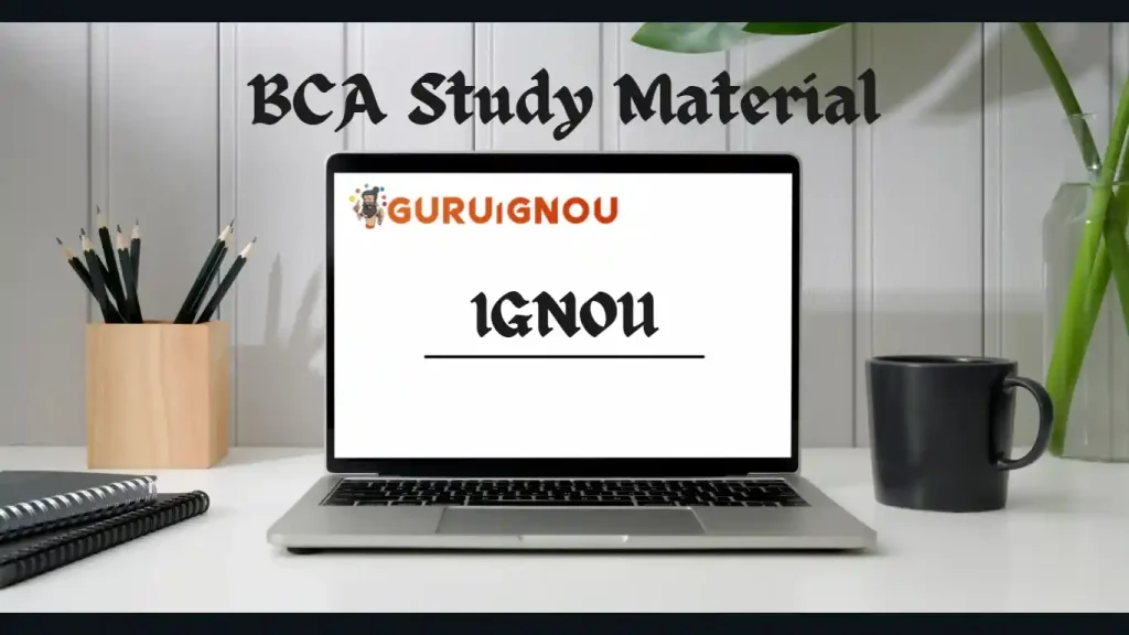 BCA Study Material
